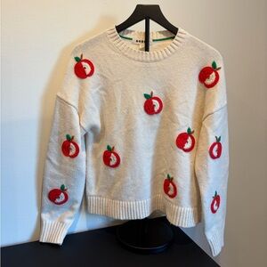 Boden Natalie Apple embroiled jumper